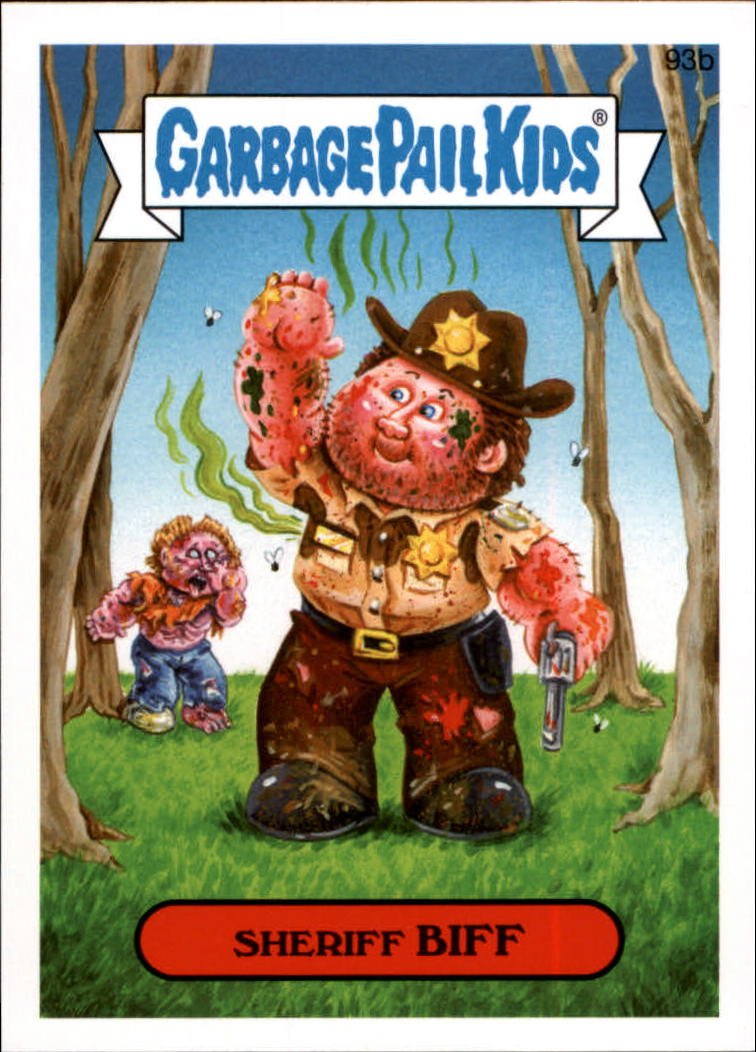 Amazon.com: 2014 Garbage Pail Kids Series Two #93b Sheriff Biff
